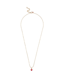 Enamel - AMORE NECKLACE RØD