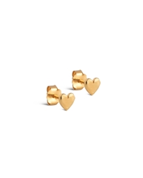 Enamel - HEART STUDS GULD