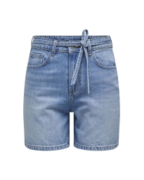 Only - GIANNA SHORTS BLÅ