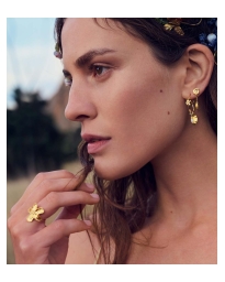 Maanesten - CARMEL EARRINGS GULD