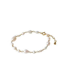 Pernille Corydon - WHITE DREAMS ARMBÅND GULD
