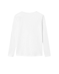 Wood Wood - MEL LONGSLEEVE BLUSE HVID