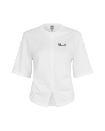 Baum und Pferdgarten - JUMA T-SHIRT HVID Baum und Pferdgarten - JUMA T-SHIRT HVID