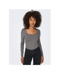 Only - LEA 2-WAY BLUSE THUNDERSTORM