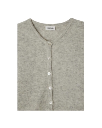 American Vintage - VITOW CARDIGAN GRÅ