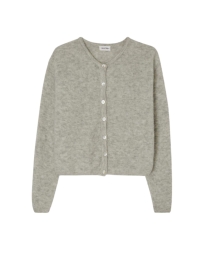 American Vintage - VITOW CARDIGAN GRÅ
