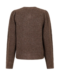 Neo Noir - NUNA KNIT CARDIGAN BRUN