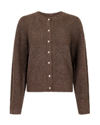 Neo Noir - NUNA KNIT CARDIGAN BRUN