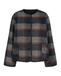 Lollys Laundry - YARRA JAKKE CHECK PRINT Lollys Laundry - YARRA JAKKE CHECK PRINT