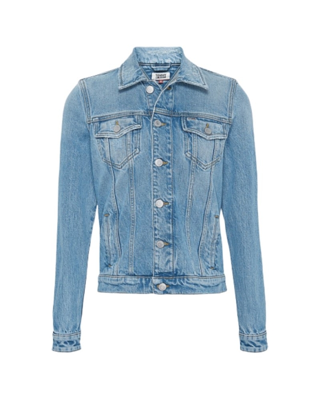 BACK AMERICANA TRUCKER JACKET - Tommy Hilfiger - Køb til