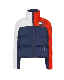 Tommy Hilfiger Denim - COLOUR-BLOCKED PUFFER JACKET