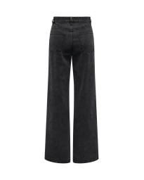 Only - HOPE HØJ TALJE WIDE LEG FIT JEANS SORT