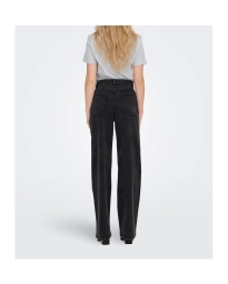Only - HOPE HØJ TALJE WIDE LEG FIT JEANS SORT