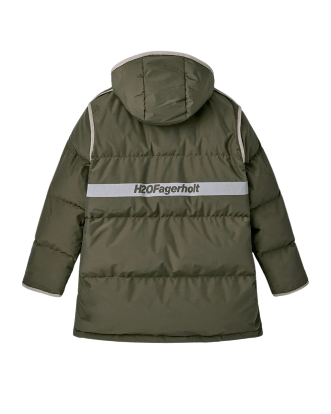 H2O FAGERHOLT - WARM UP JACKET GRØN