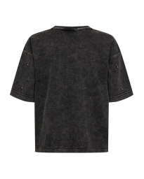Copenhagen Muse - MUSE T-SHIRT MED PERLER SORT