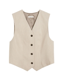By Malene Birger - OCCA VEST BEIGE 