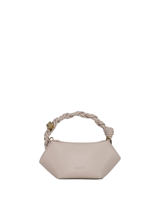 Ganni - BOU BAG MINI GRÅ