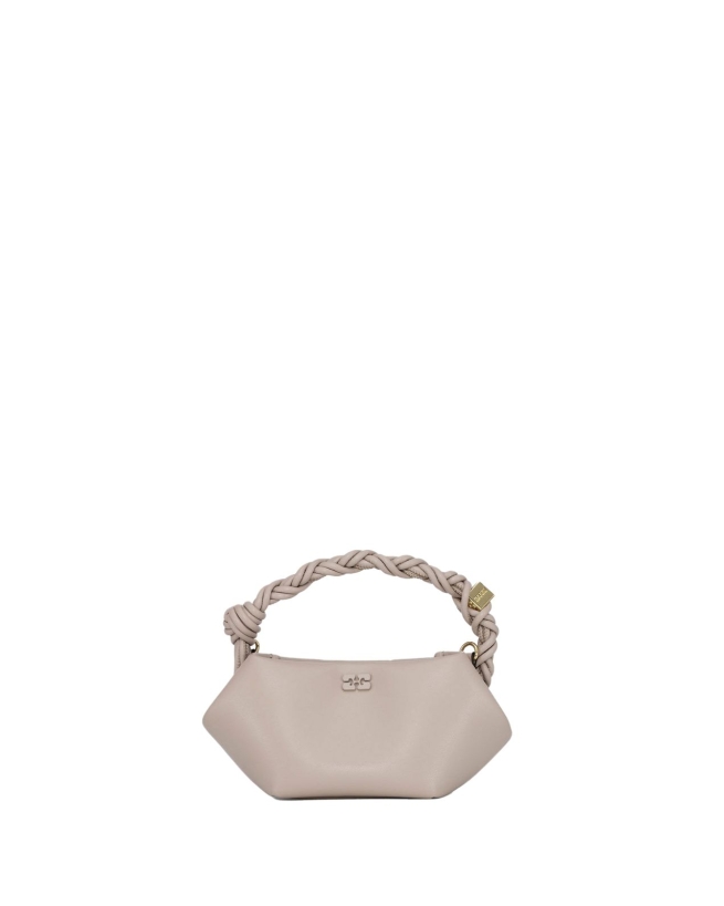Ganni - BOU BAG MINI GRÅ
