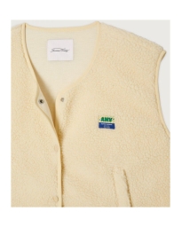 American Vintage - HOKTOWN VEST ECRU