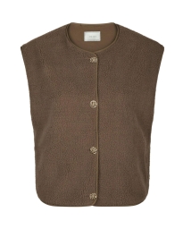 Neo Noir - MARIKO TEDDY VEST Neo Noir - MARIKO TEDDY VEST