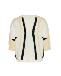 Gestuz - ALPHA CARDIGAN IVORY