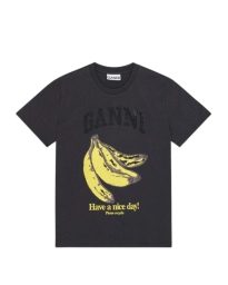 Ganni - GANNI T-SHIRT PHANTOM