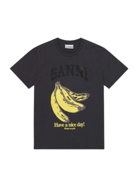 Ganni - GANNI T-SHIRT PHANTOM