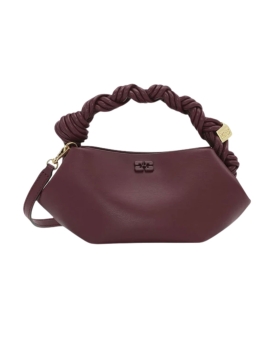 Ganni - GANNI TASKE BURGUNDY