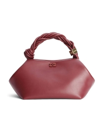 Ganni - GANNI TASKE BURGUNDY SMALL