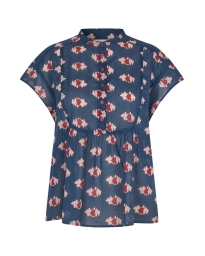 MOLLY BLUSE NAVY