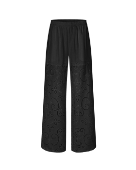 Second Female -  VILMA TROUSERS BLACK 