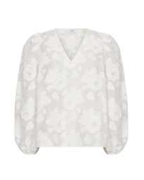 Levete Room - HVID BLUSE KISSER