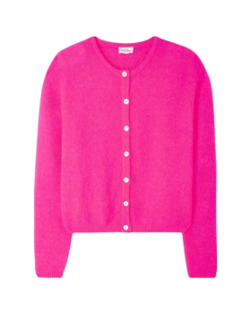 American Vintage - ROSE FLUO CARDIGAN 