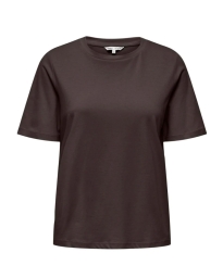 Only - ONLY T-SHIRT CHOCOLATE