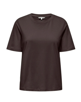 Only - ONLY T-SHIRT CHOCOLATE