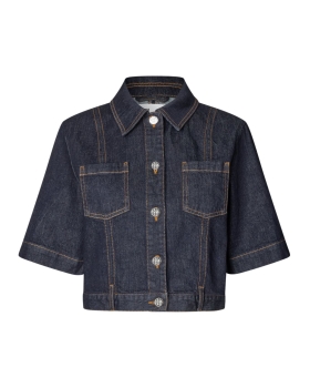 Baum und Pferdgarten - Denim bluse
