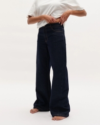Baum und Pferdgarten - 03 JEANS WIDE LEG DARK BLUE