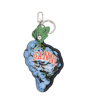 Ganni - MØNTPUNG GANNI BLÅ