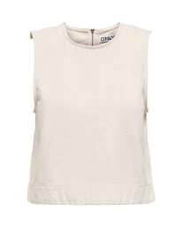 Only - DORSI DENIM BLUSE I ECRU