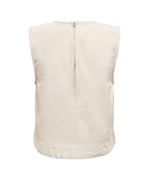 Only - DORSI DENIM BLUSE I ECRU