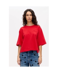 Baum und Pferdgarten - JIANA T-SHIRT RØD