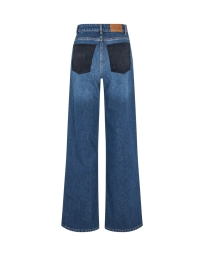 Baum und Pferdgarten - NINI JEANS BLÅ DENIM