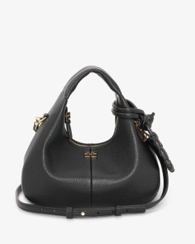 Ganni -  HOBO MINI GRAINED TASKE