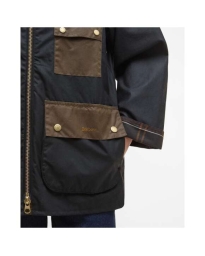 BARBOUR - LUELLA WAX JAKKE BRUN