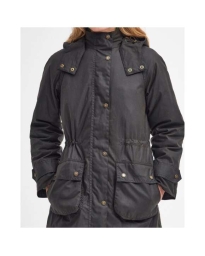 BARBOUR - LONG CANNICH WAXED JAKKE OLIVEN