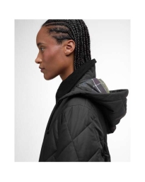 BARBOUR - MEREDITH QUILTED JAKKE SORT