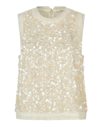 Second Female - SHINY TOP ECRU Second Female - SHINY TOP ECRU