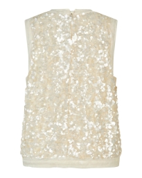 Second Female - SHINY TOP ECRU Second Female - SHINY TOP ECRU