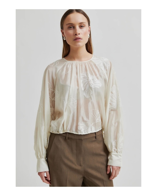 Second Female - VERIA BLUSE TOFU Second Female - VERIA BLUSE TOFU