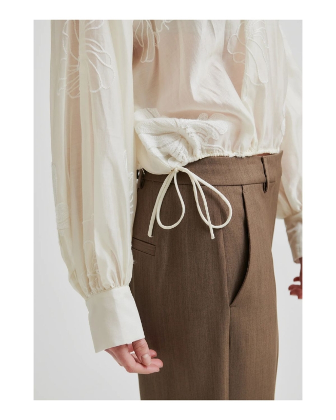 Second Female - VERIA BLUSE TOFU Second Female - VERIA BLUSE TOFU